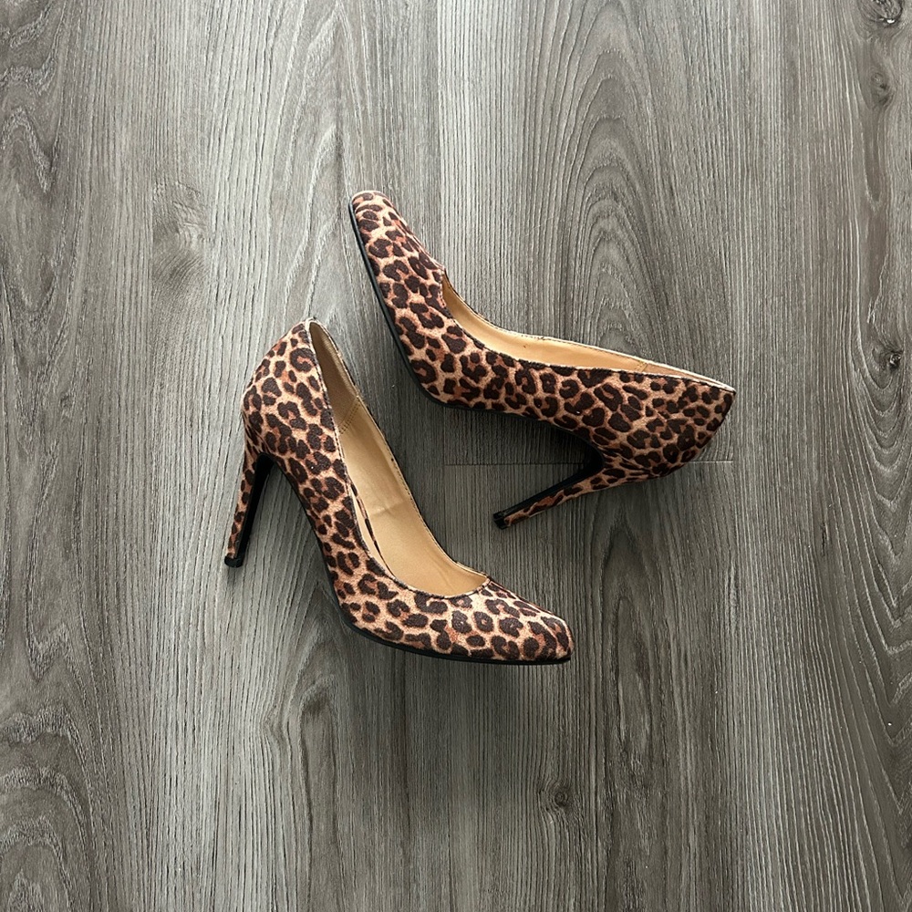 Lauren Conrad Leopard Print Heels